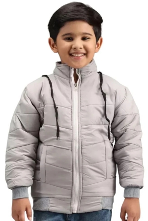 ppthefashionhub-gray-polyester-boys-quilted-bomber-jacket-pack-of-1-none