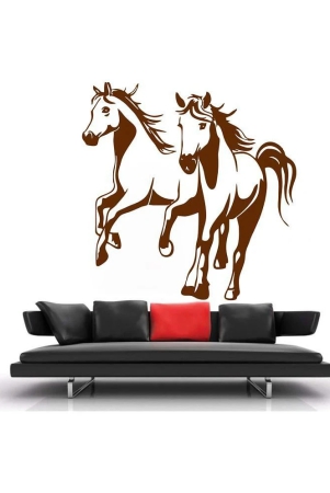 decor-villa-running-horse-pvc-wall-stickers