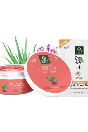 organic-harvest-aloe-vera-gel-with-saffron-extract-free-vitamin-c-sheet-mask-200ml