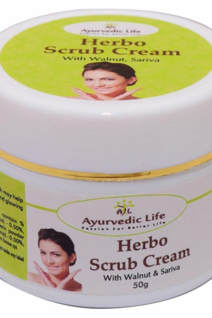 ayurvedic-life-herbo-scrub-cream-paste-50-gm-pack-of-1