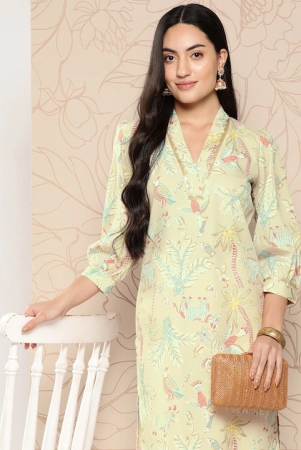 women-floral-printed-gotta-patti-crepe-kurta