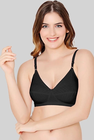 bodycare-black-cotton-blend-lightly-padded-womens-everyday-bra-pack-of-1-none