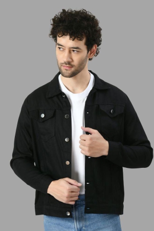 dkgf-fashion-cotton-blend-mens-denim-jacket-black-pack-of-1-none