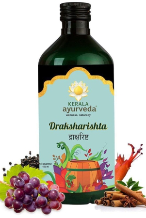 kerala-ayurveda-draksharishta-450-ml-for-anemia-non-constipating-iron-tonic-to-flush-out-blood-impurities-for-general-debility