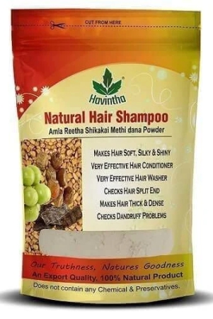 Havintha Natural Hair Shampoo with Amla, Reetha & Shikakai Powder