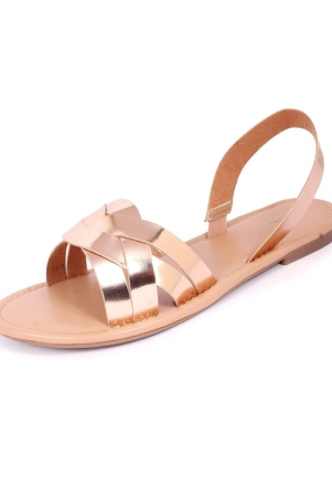 women-premium-rose-pink-flat-sandals