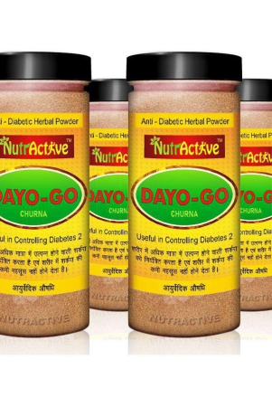 NutrActive Dayo-Go Churna for Diabetes and Detox Powder 600 gm