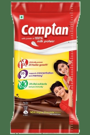 Complan Nutrition & Health Drink - Royale Chocolate Flavour, 75 G Sachet