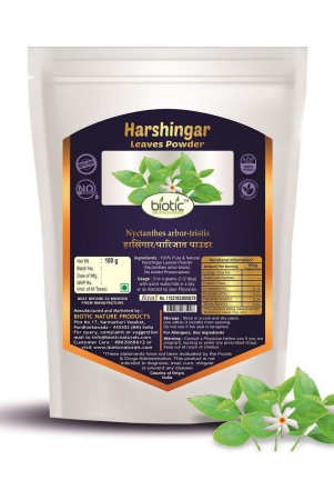 biotic-harshingar-leaves-powder-harsingar-powder-100-gm