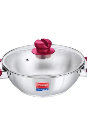 prestige-platina-popular-stainless-steel-unique-impact-forged-bottom-kadai-with-toughened-glass-lid-22-cm-225-l-silver