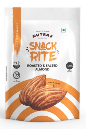 nutraj-snackrite-roasted-salted-almonds-150g