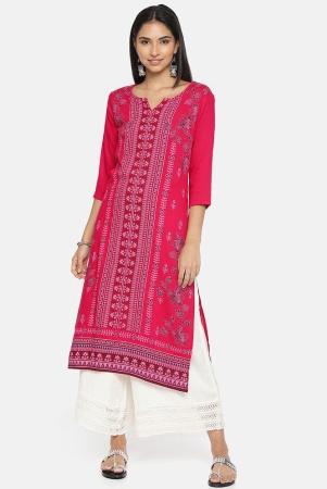 alena-pink-rayon-womens-straight-kurti-s