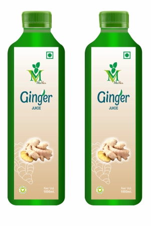 mint-veda-natural-raw-ginger-juice-concentrated-ginger-ale-health-drink-sugar-free-with-no-added-preservatives-healthy-vegetable-juice-which-boosts-immunity-and-digestion-1-liter-pack-of-2