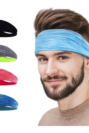 slovic-performance-headband-for-sports-workout-breathable-anti-slip-stylish-headband-for-men-women-blue-one-size