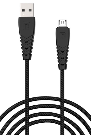 portronics-black-3a-usb-data-cable-1-meter-black