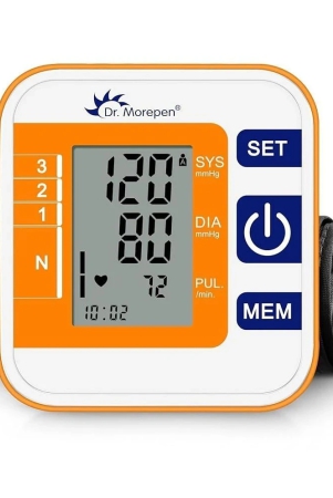 Dr. Morepen Blood Pressure Monitor Model BP 14