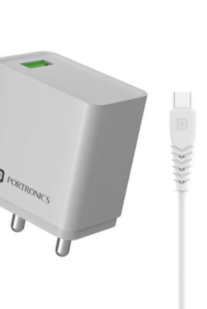 portronics-adapto-one-c-usb-charging-adaptor-white