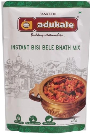 Adukale Instant Bisi Bele Bhath Mix, 250 Gm