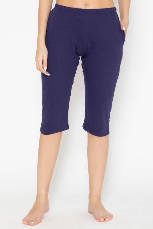 womens-plain-knitted-capri-navy-astral-aura-l