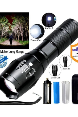 q-small-sun-500-meter-zoomable-waterproof-chargeable-led-5-mode-full-metal-body-12w-rechargeable-flashlight-torch-pack-of-1