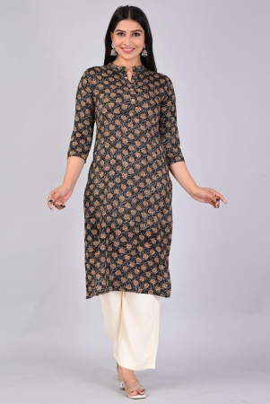 mauka-rayon-printed-kurti-with-palazzo-womens-stitched-salwar-suit-black-pack-of-1-none