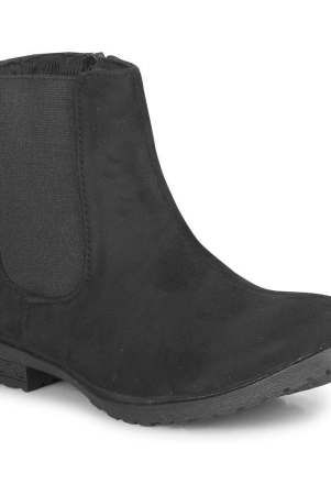 ishransh-black-womens-ankle-length-boots-none