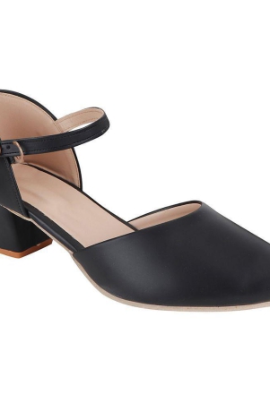 Shoetopia - Black Women''s Sandal Heels - None