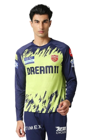 pbks-practice-jersey-full-sleeve-2024-2xl-neon-green-100-polyester