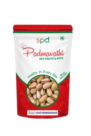 SRI PADMAVATHI DRY FRUITS & NUTS Premium Salted Pistachios|