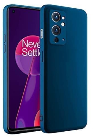 winble-oneplus-9rt-5g-back-cover-case-liquid-silicone-blue