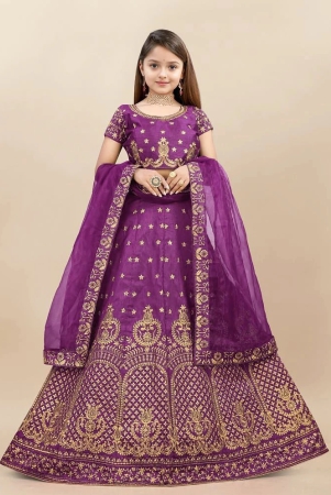 apnisha-purple-silk-girls-semi-stitched-lehenga-choli-set-pack-of-1-none