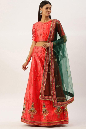 om-shantam-sarees-redgreen-silk-blends-chaniya-choli-semi-stitched-lehenga-single-free-size