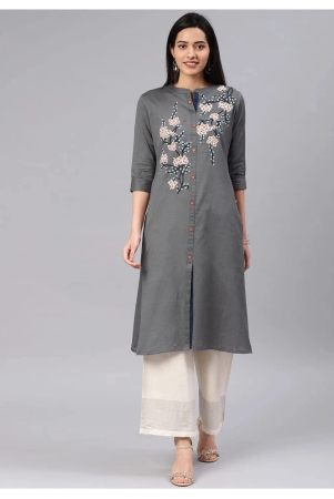 alena-grey-cotton-straight-kurti-m