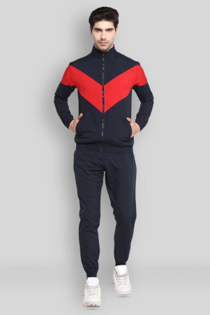 OFF LIMITS - Multicolor Polyester Regular Fit Colorblock Mens Sports Tracksuit ( Pack of 1 ) - M