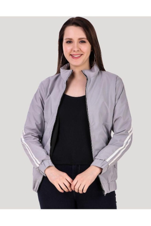 ppthefashionhub-polyester-grey-jackets-none