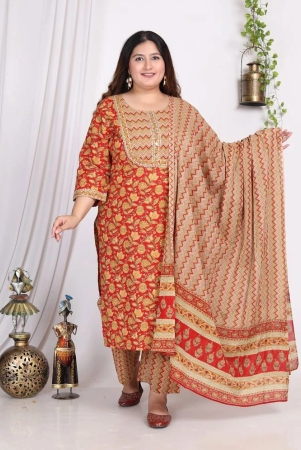 swasti-cotton-printed-straight-womens-kurti-orange-pack-of-1-none