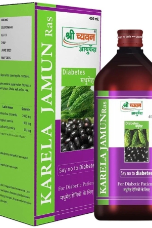 shri-chyawan-ayurved-karela-jamun-ras-liquid-400-ml-pack-of-1