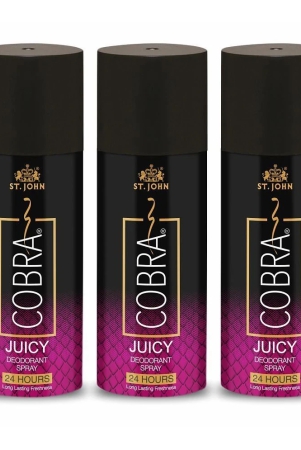 stjohn-cobra-long-lasting-deodorant-juicy-150ml-deodorant-spray-for-men-150ml-pack-of-3