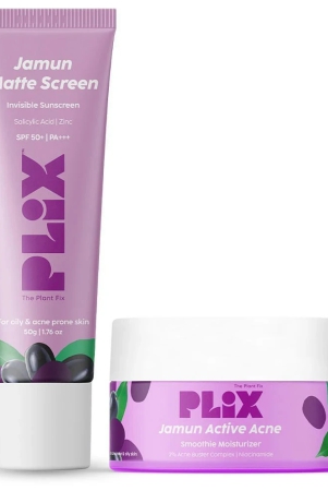 plix-acne-combo-moisturizer-sunscreen-combination-for-hydration-reduce-acnepack-of-2