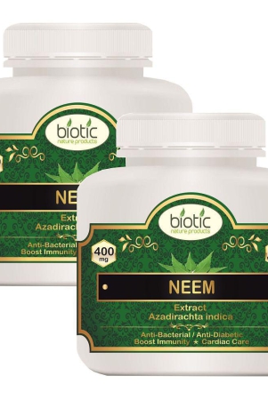 biotic-neem-extract-capsules-azadirachta-indica-400mg-capsule-120-nos-pack-of-2