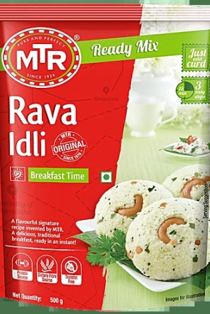 Mtr Rava Idli Mix 500G