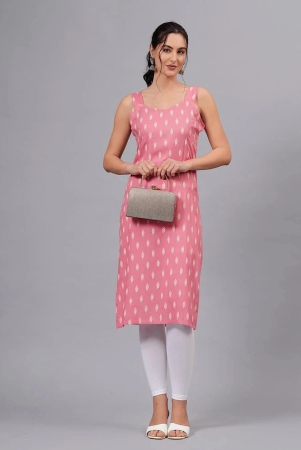 highlight-fashion-export-rayon-printed-straight-womens-kurti-pink-pack-of-1-none