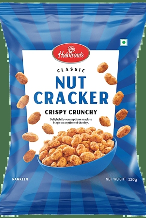 Haldiram's Nut Cracker Namkeen, 200 G Pouch