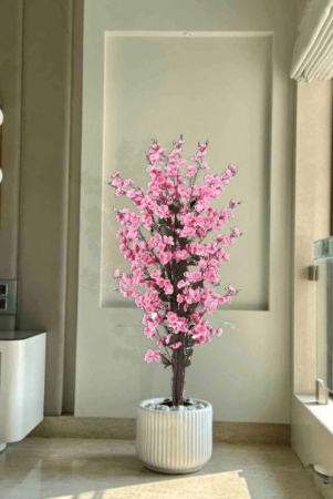 euroxo-artificial-winter-sweet-pink-flowers-plant-4-feet