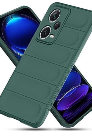 Winble Mi Redmi Note 12 Pro 5G Back Cover Case Jacket Liquid Silicone (Green)