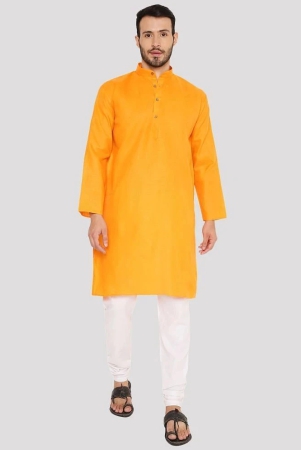 maharaja-orange-cotton-regular-fit-mens-kurta-pyjama-set-pack-of-1-none