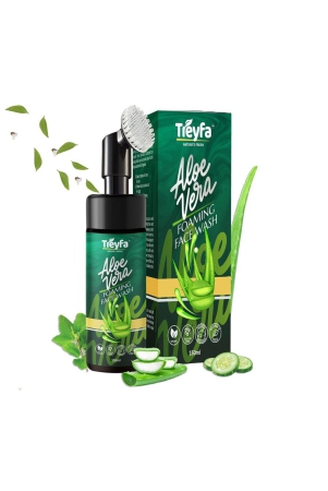 treyfa-aloe-vera-foaming-face-wash-with-silicone-brush-for-deep-exfoliation-skin-brightening-intense-moisturization