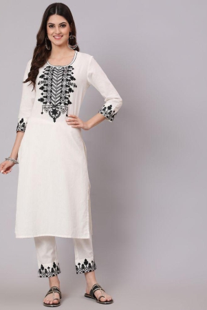 antaran-off-white-straight-cotton-womens-stitched-salwar-suit-pack-of-1-none