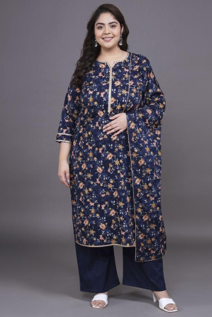 tissu-cotton-printed-kurti-with-palazzo-womens-stitched-salwar-suit-navy-pack-of-1-none