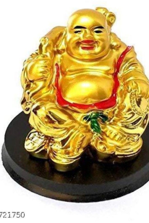 shri-shakti-handicraft-resin-buddha-idol-8-x-7-cms-pack-of-1